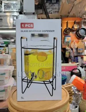 Brand New Mini Glass Juice Dispenser