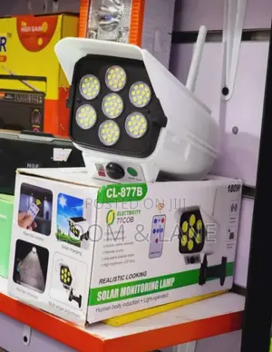 Durable Solar Monitoring Lamp