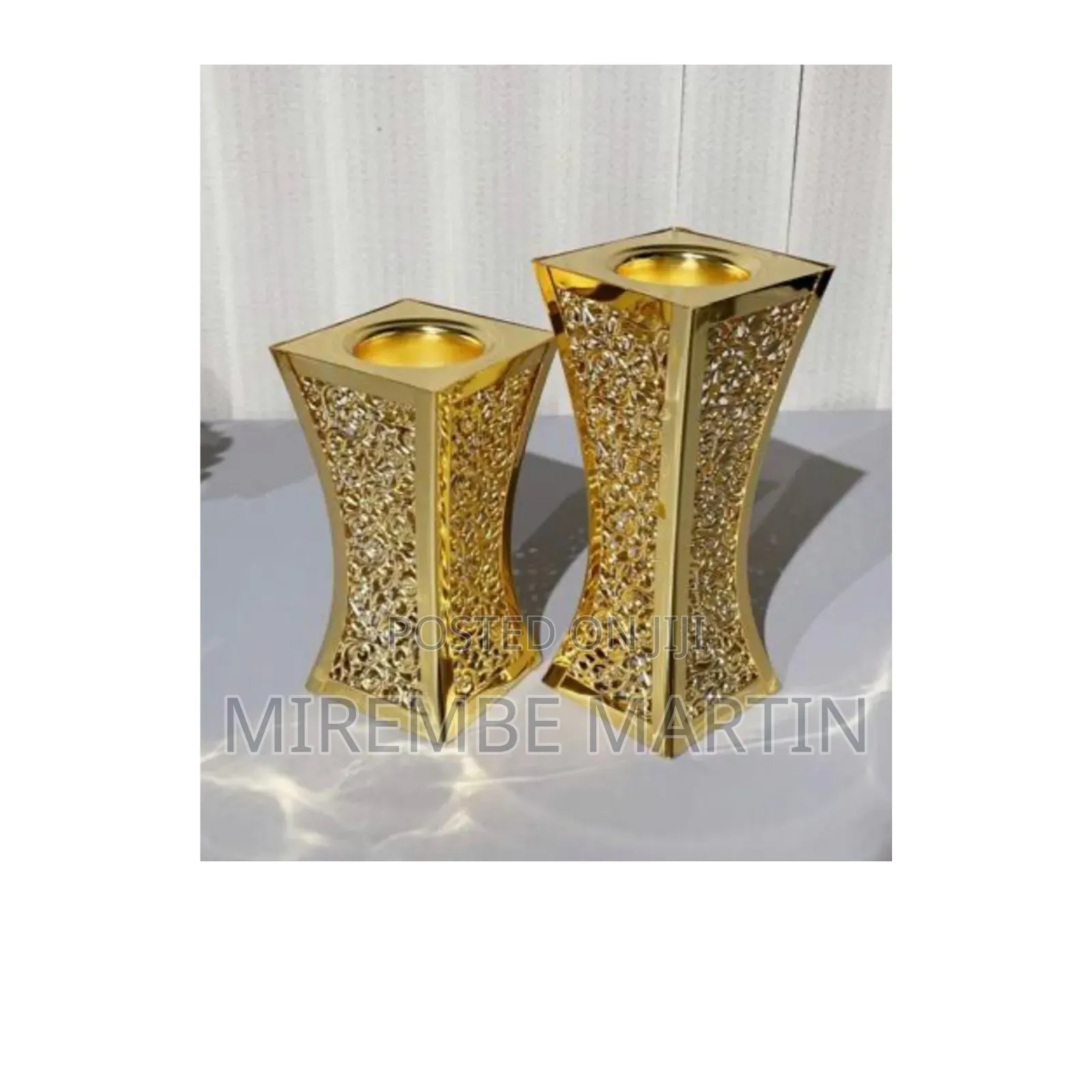 Gold Charcoal Incense Burner.