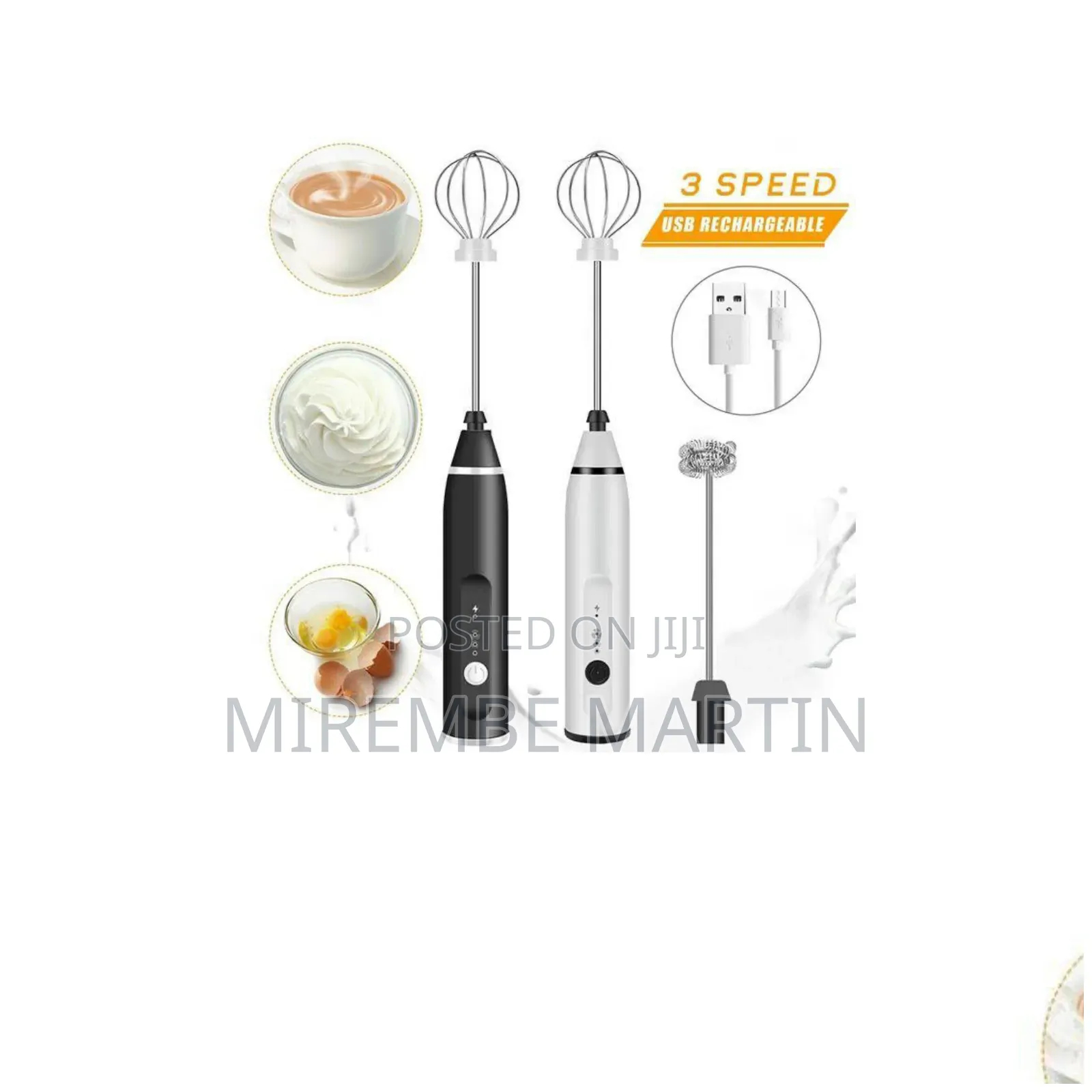 Electric Rechargeable Egg Beater.