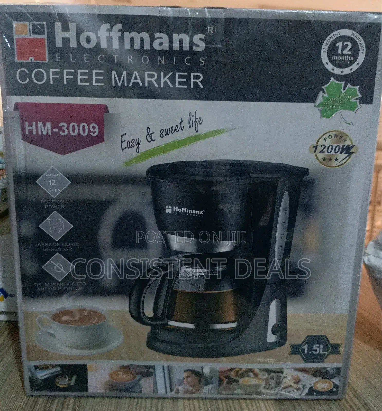 Hoffmans Electric Coffee Maker