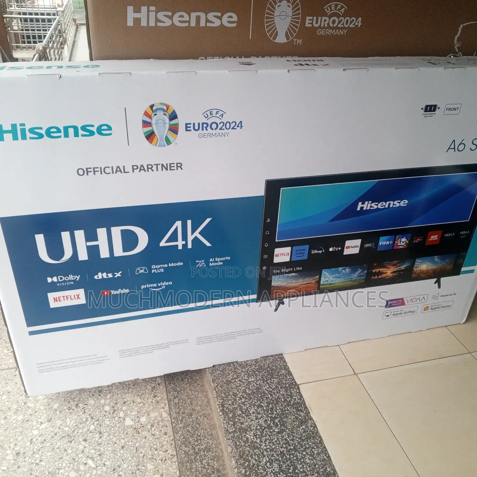Hisense 55 Inch Smart Tv Uhd