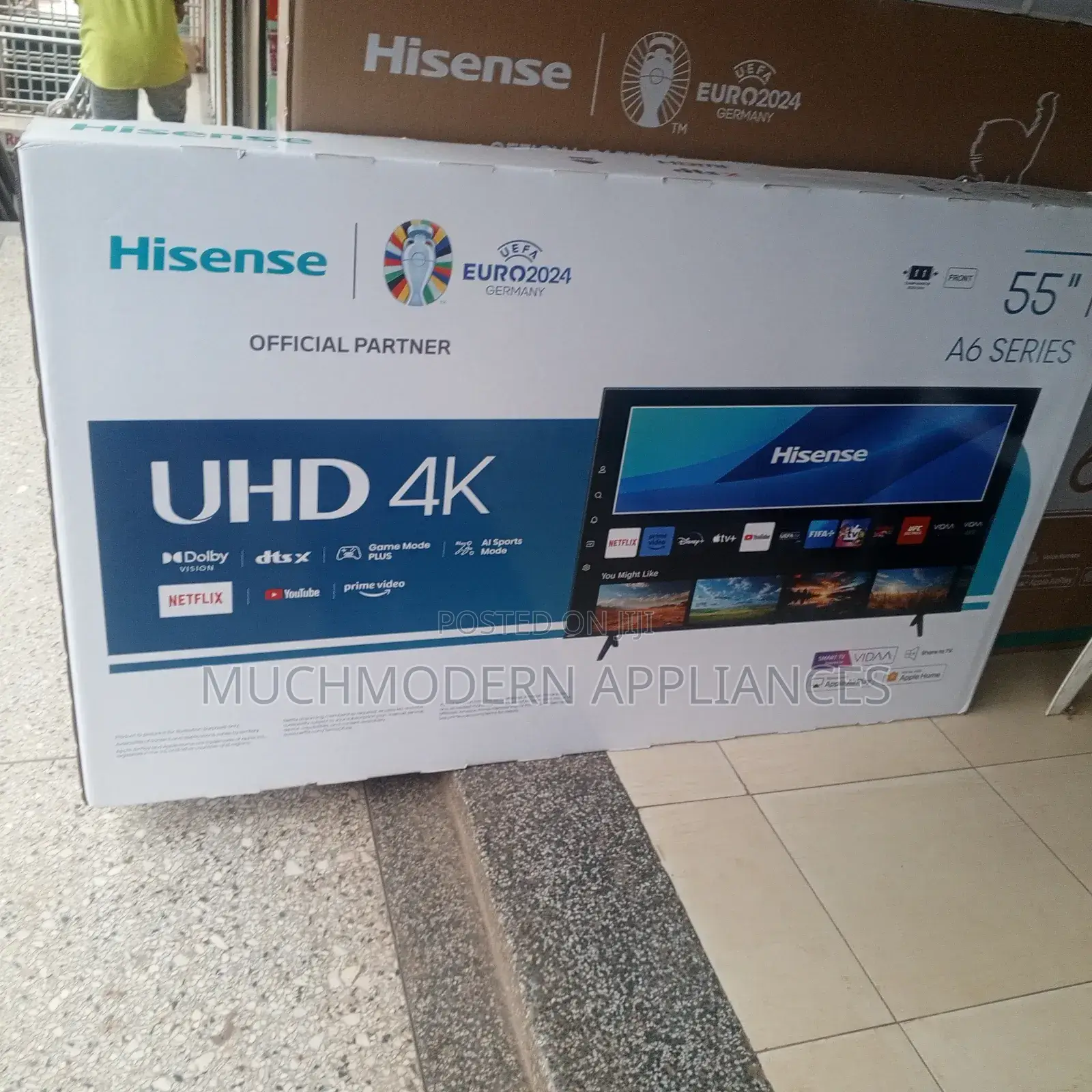 Hisense 55 Inch Smart Tv Uhd