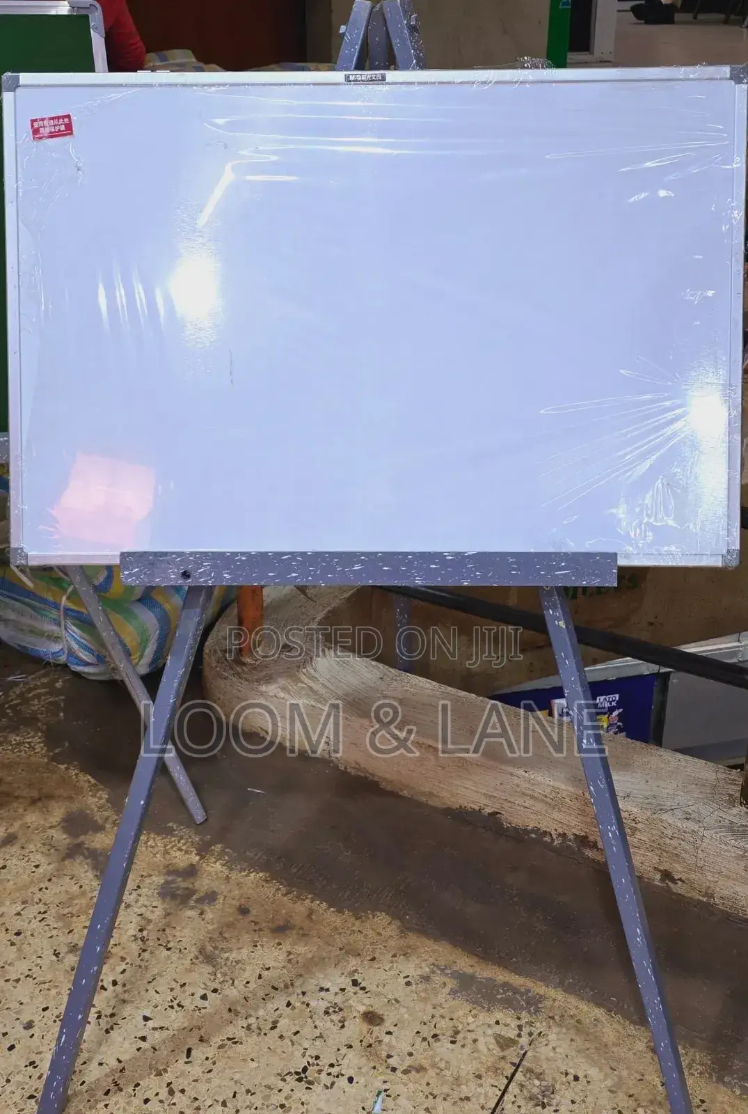 90cm by 60cm Whiteboard With Stand