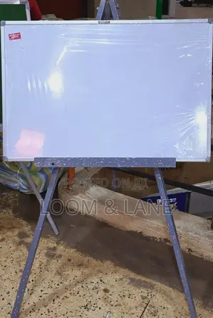 90cm by 60cm Whiteboard With Stand