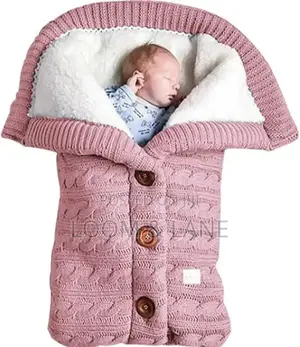 Beautiful Knitted Baby Sleeping Bags
