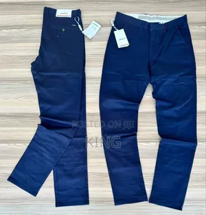 Classic Trending Khaki Trousers. Lite Navyblue