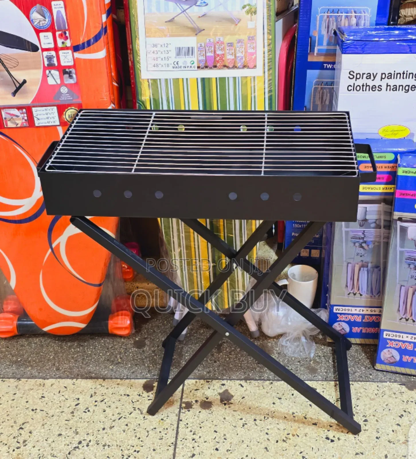 Campmate Smokeless Persian Kabob Sturdy Grill(Travel Size