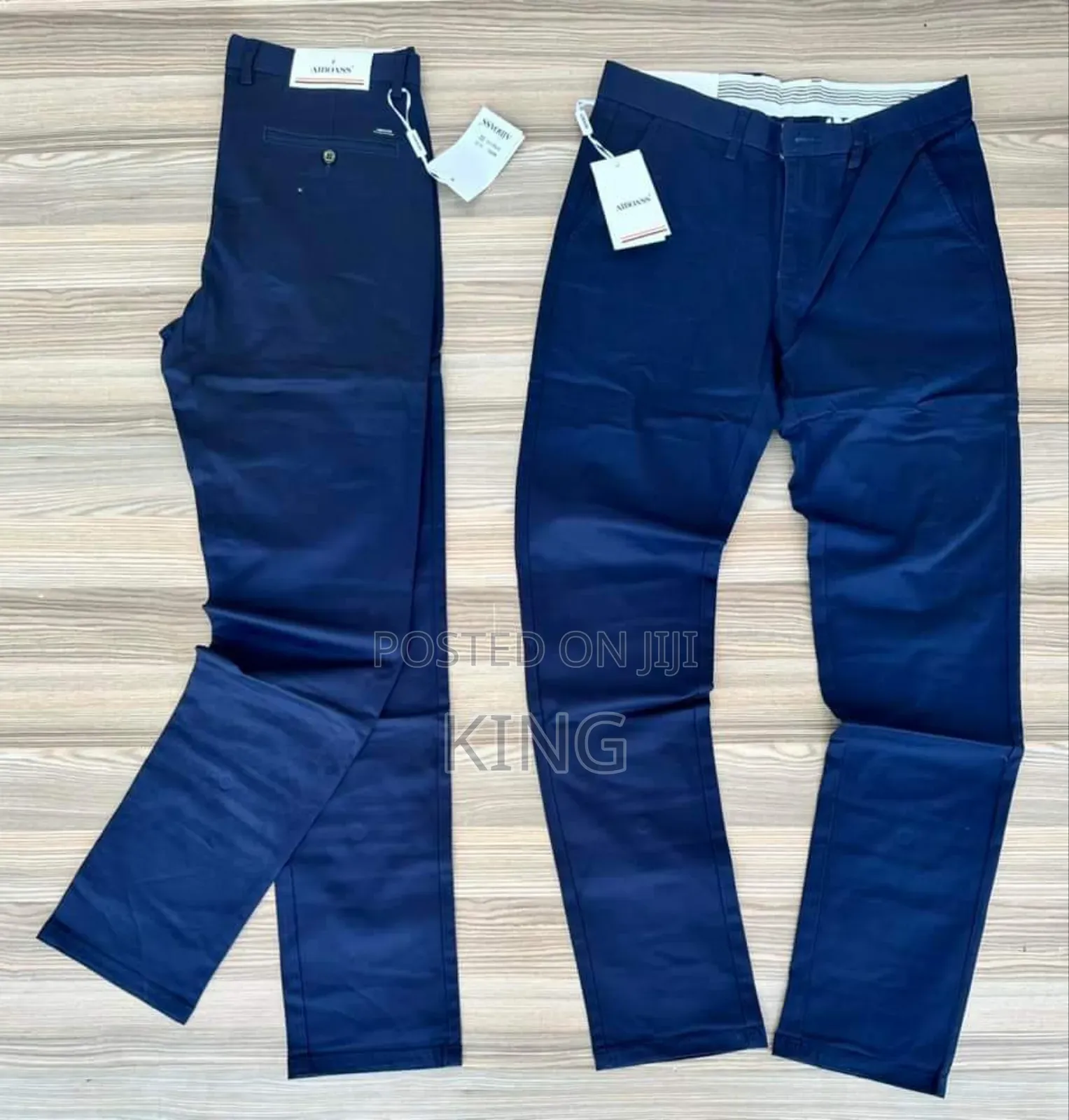 Classic Trending Khaki Trousers. Lite Navyblue