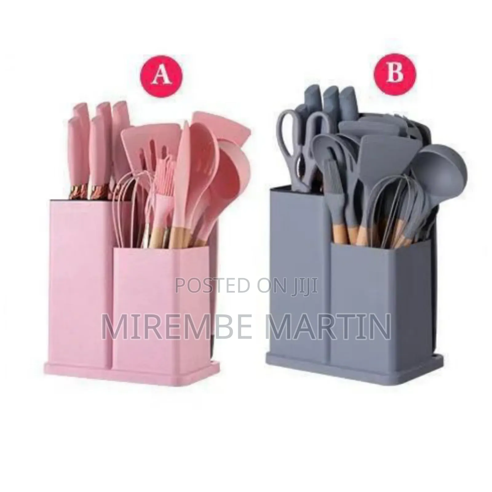 Silicone Kitchen Ware Cooking Set.