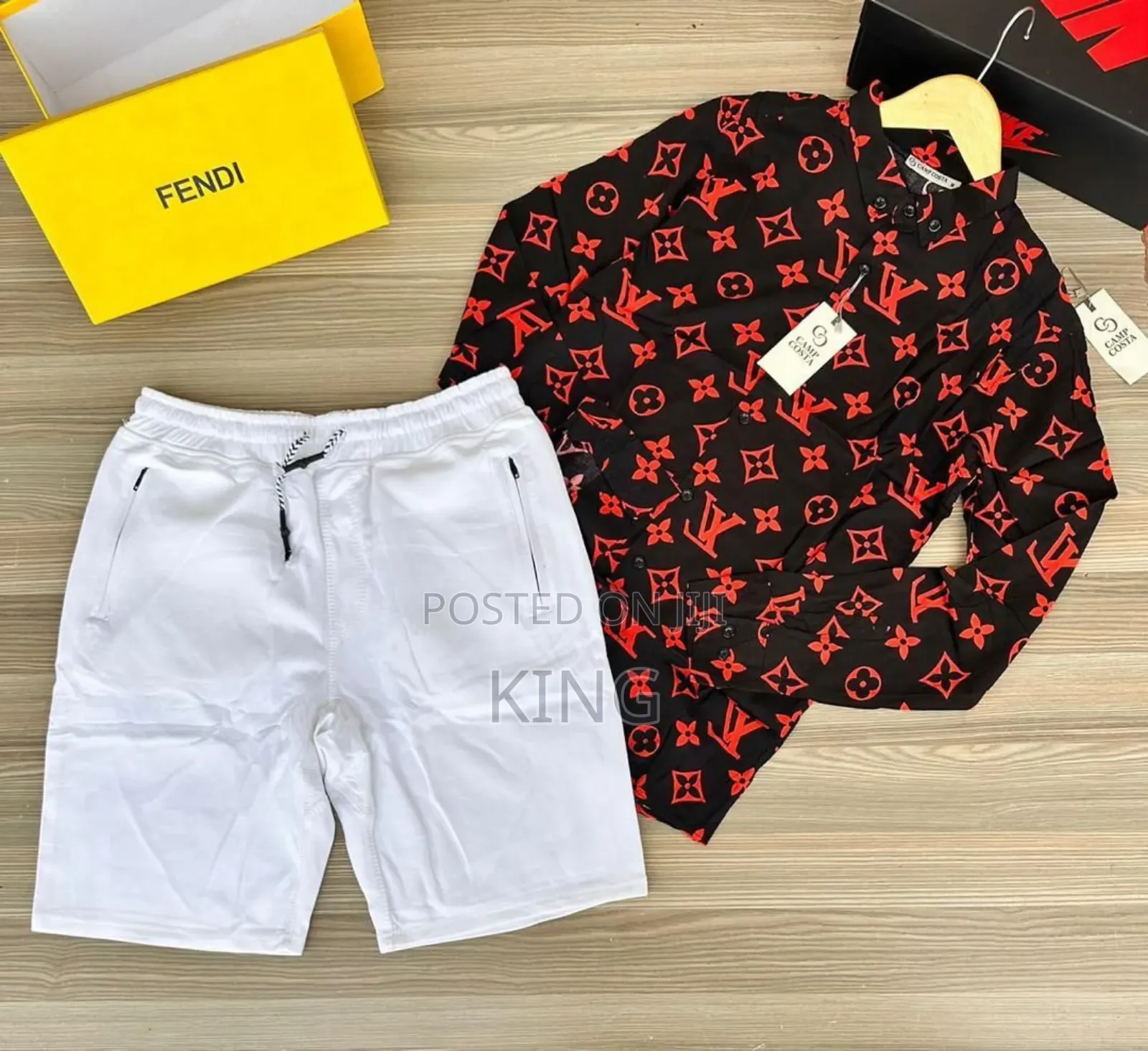 Louise Vuitton Trending Shirt and Short