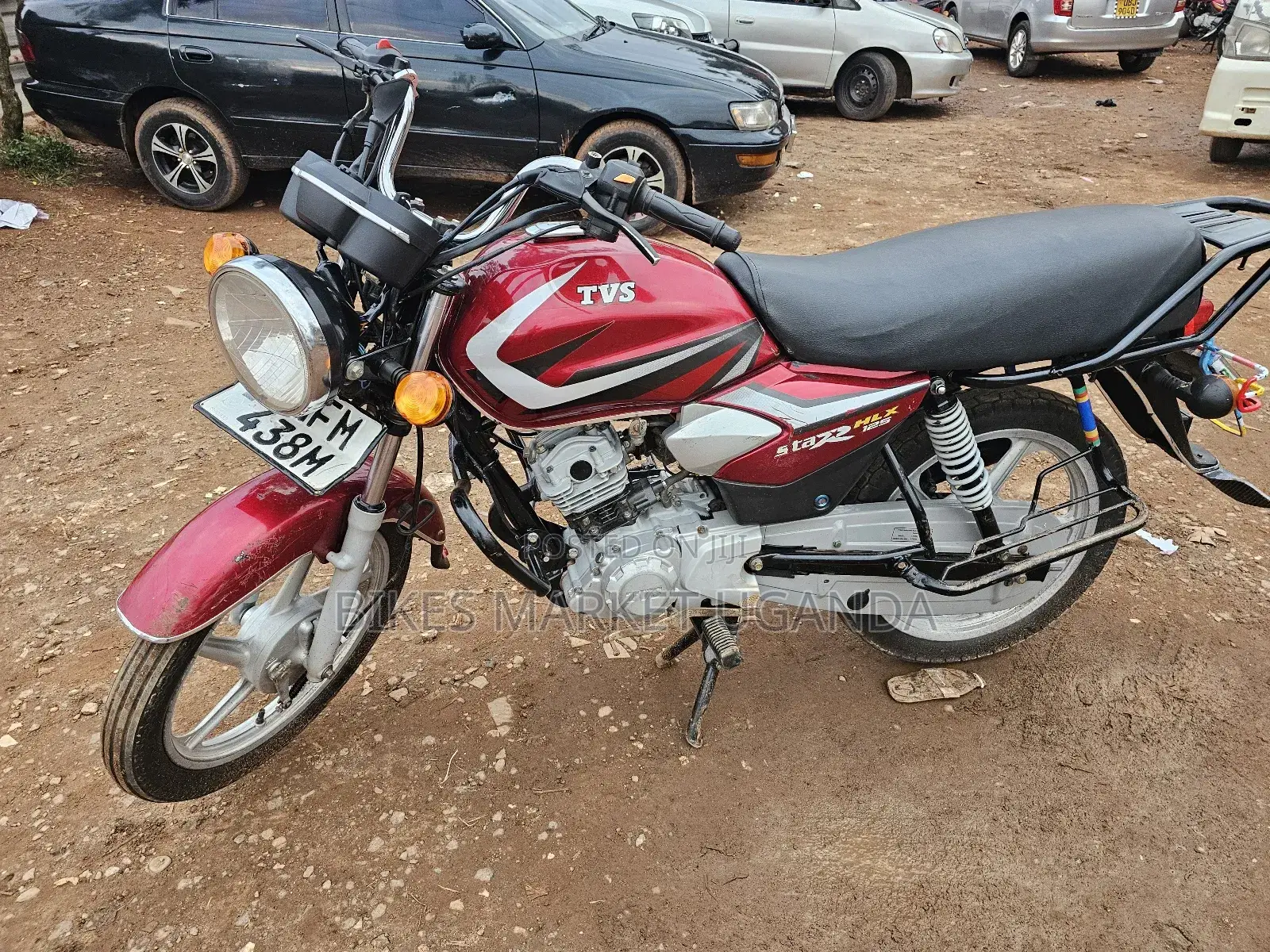TVS HLX 125 2023 Red