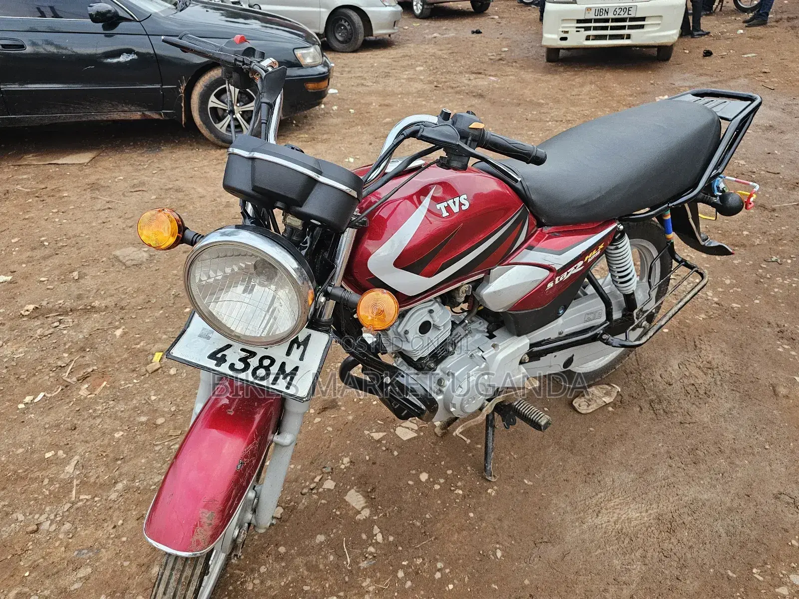 TVS HLX 125 2023 Red