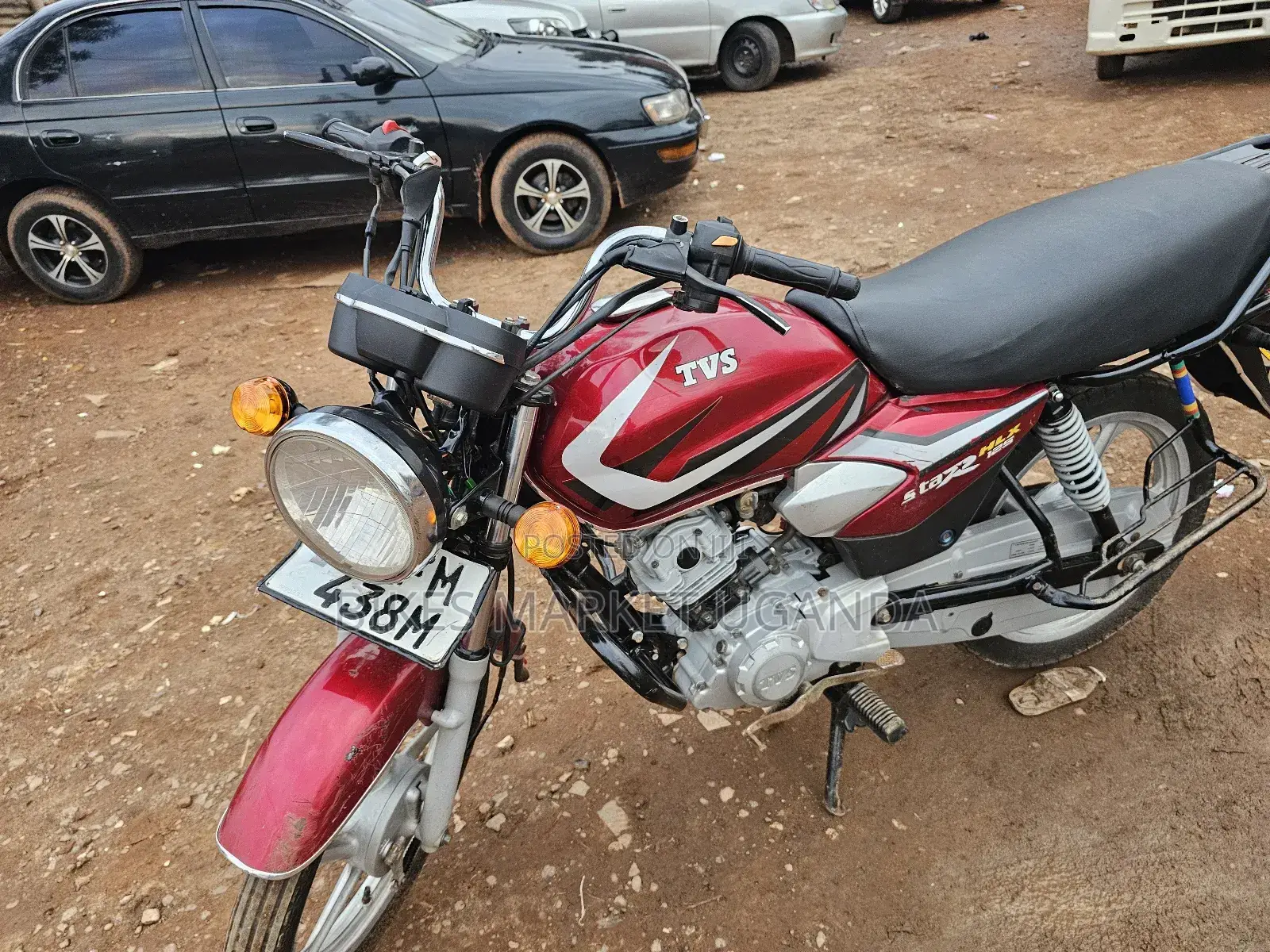 TVS HLX 125 2023 Red