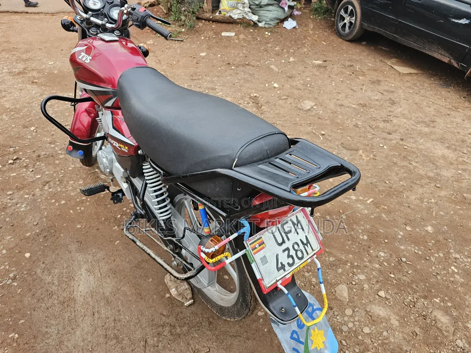 TVS HLX 125 2023 Red