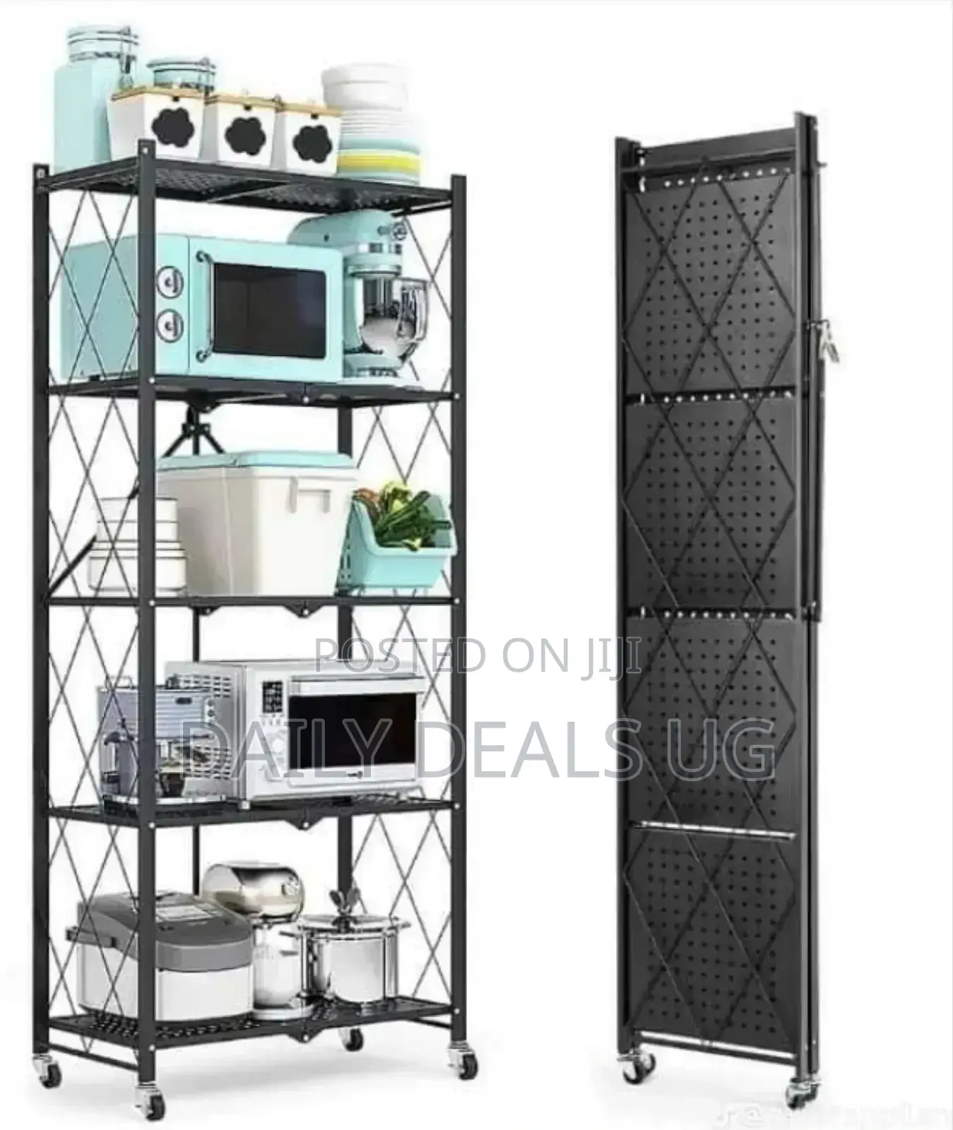 Metallic Kitchen Storage Rack