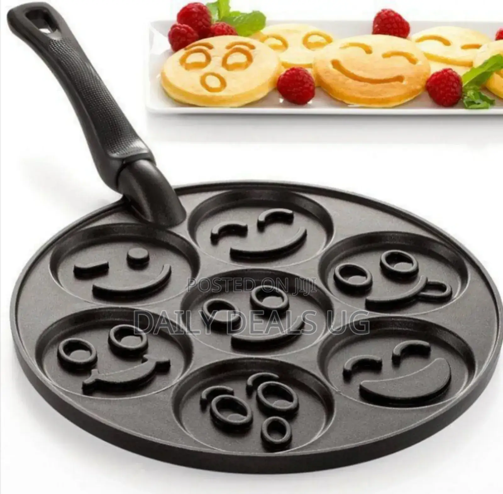 Smiling Face Frying Pan