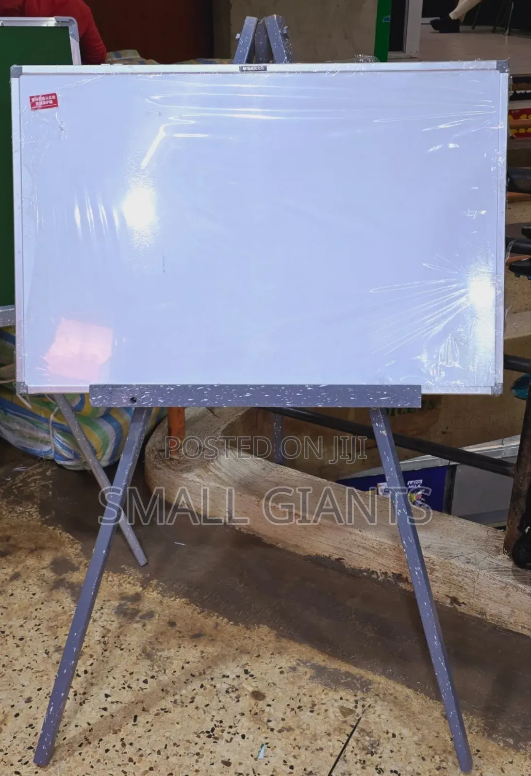 120cm by 90cm Whiteboard With Stand