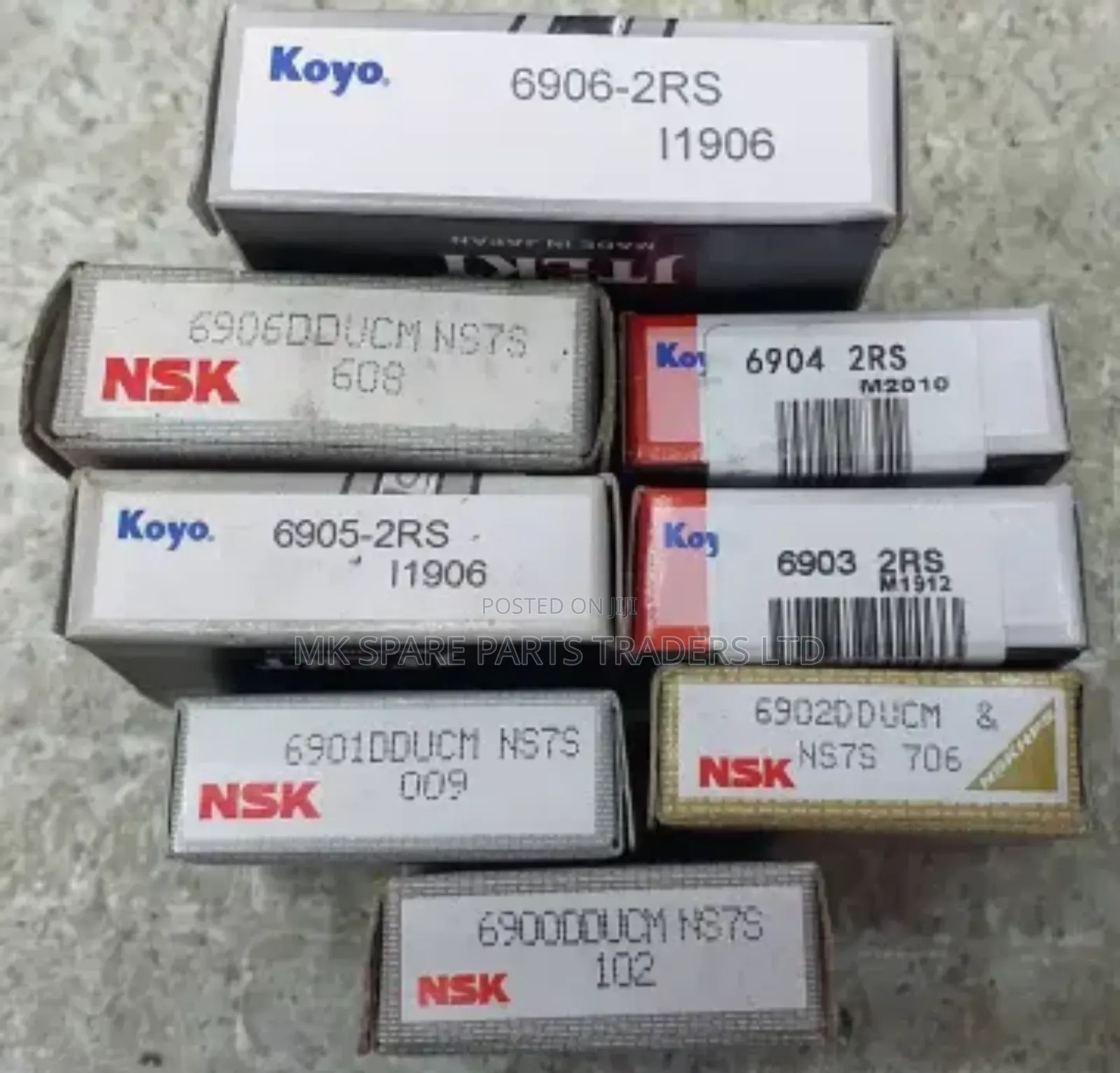 Small Bearings for Machines