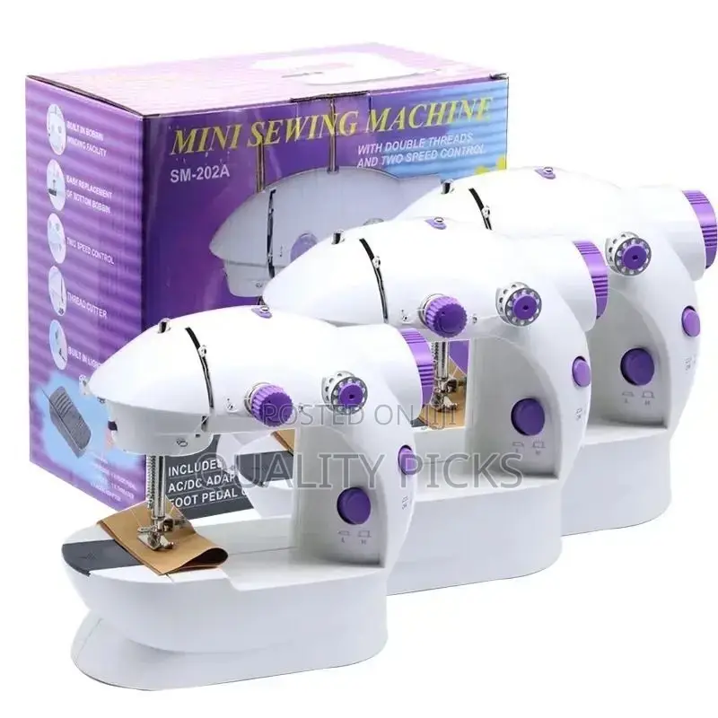 White Mini Sewing Machine