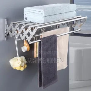 Wall Mount Cloth Drying Rack