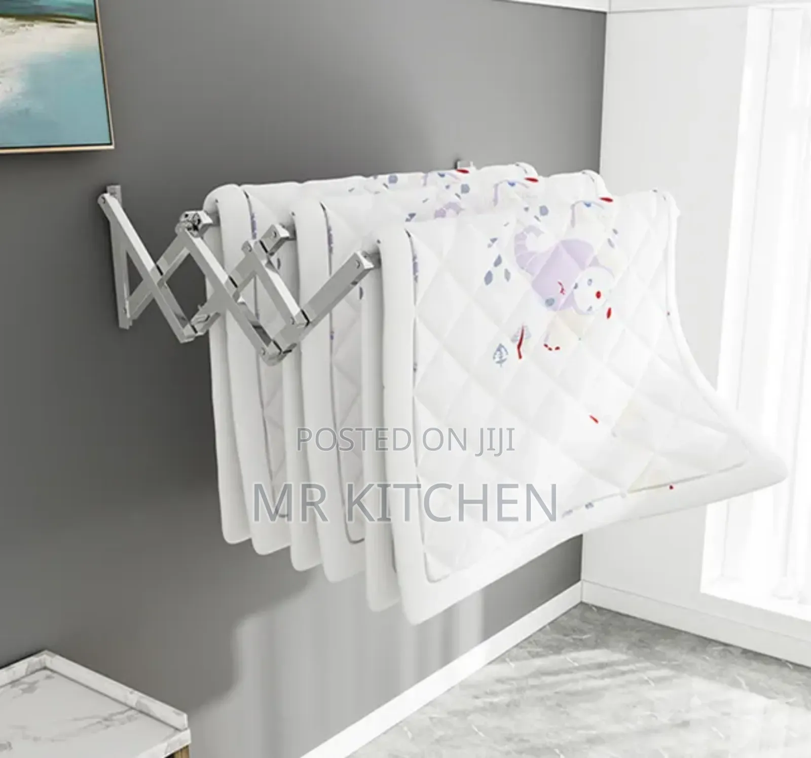 Wall Mount Cloth Drying Rack
