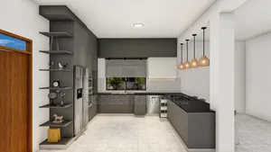 Modern and Simple Kitchen Cabinet