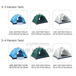 Outdoor Camping Automatic Tent (4 Person)