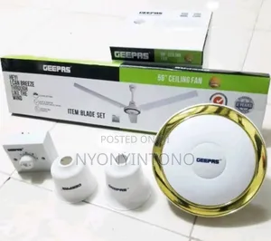 Geepas 56"High Quality Ceiling Fan With 2years Warranty.