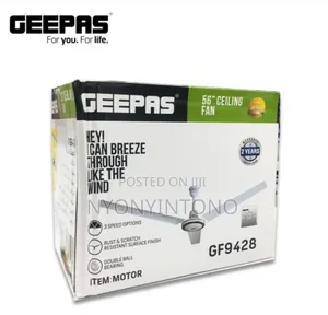 Geepas 56" Ceiling Fan With 2years Warranty.