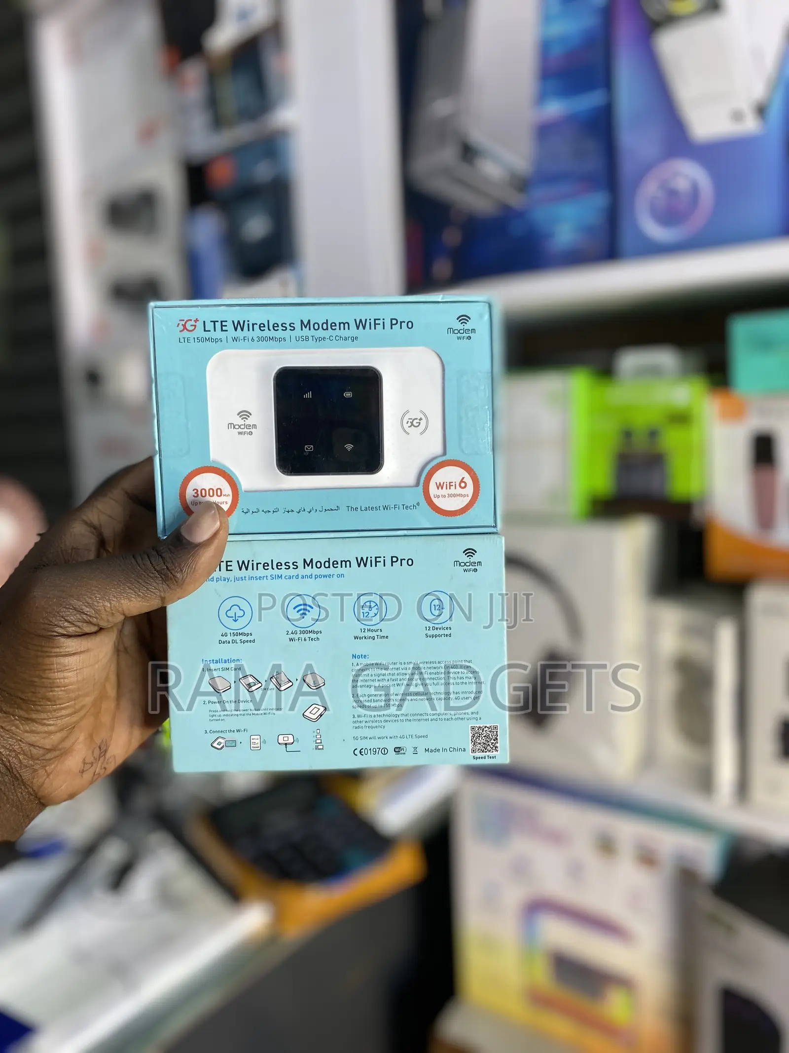 5G LTE WIRELESS Modem Wi-Fi Pro
