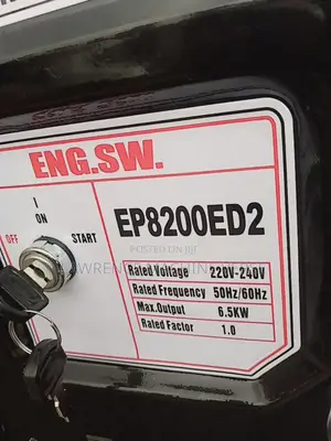 Gasoline Generator 6.6kva