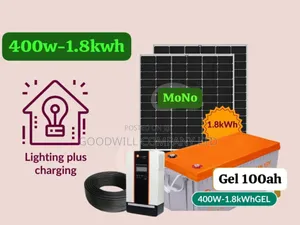 400w-1.8kwh Home Solar System