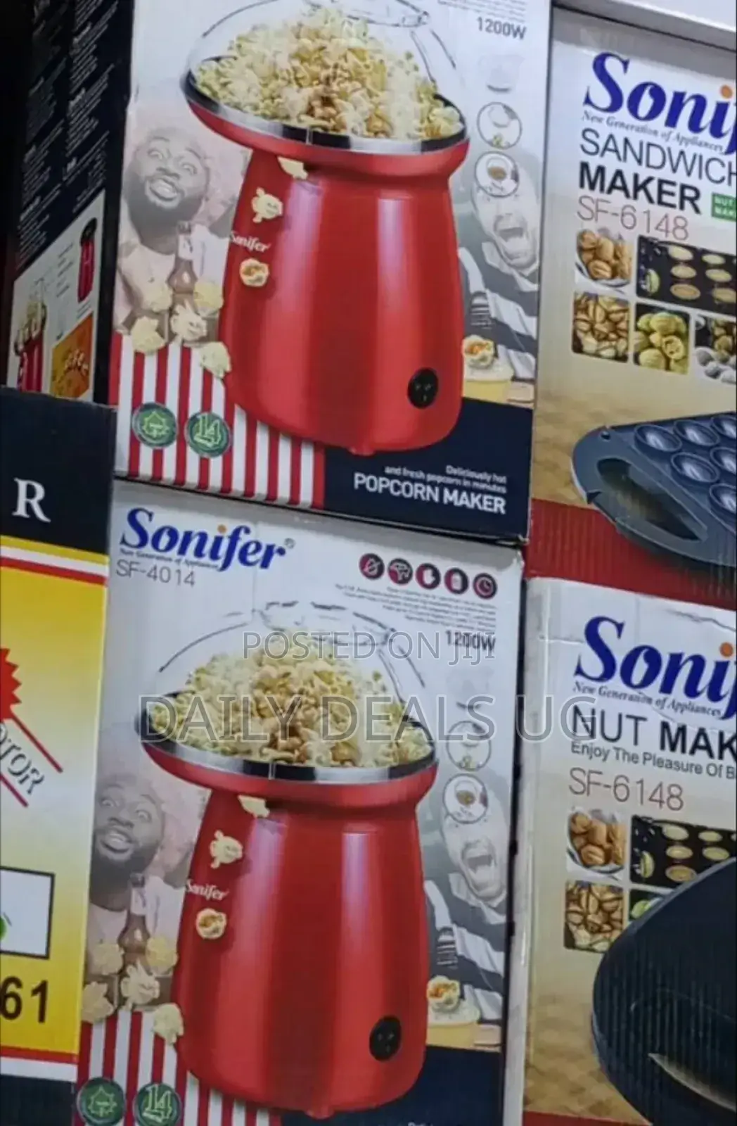 Electric Sonifer Popcorn Maker