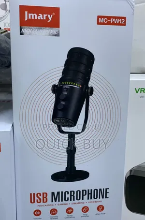 Multifunctional Dynamic Microphone for Recording, Podcasting