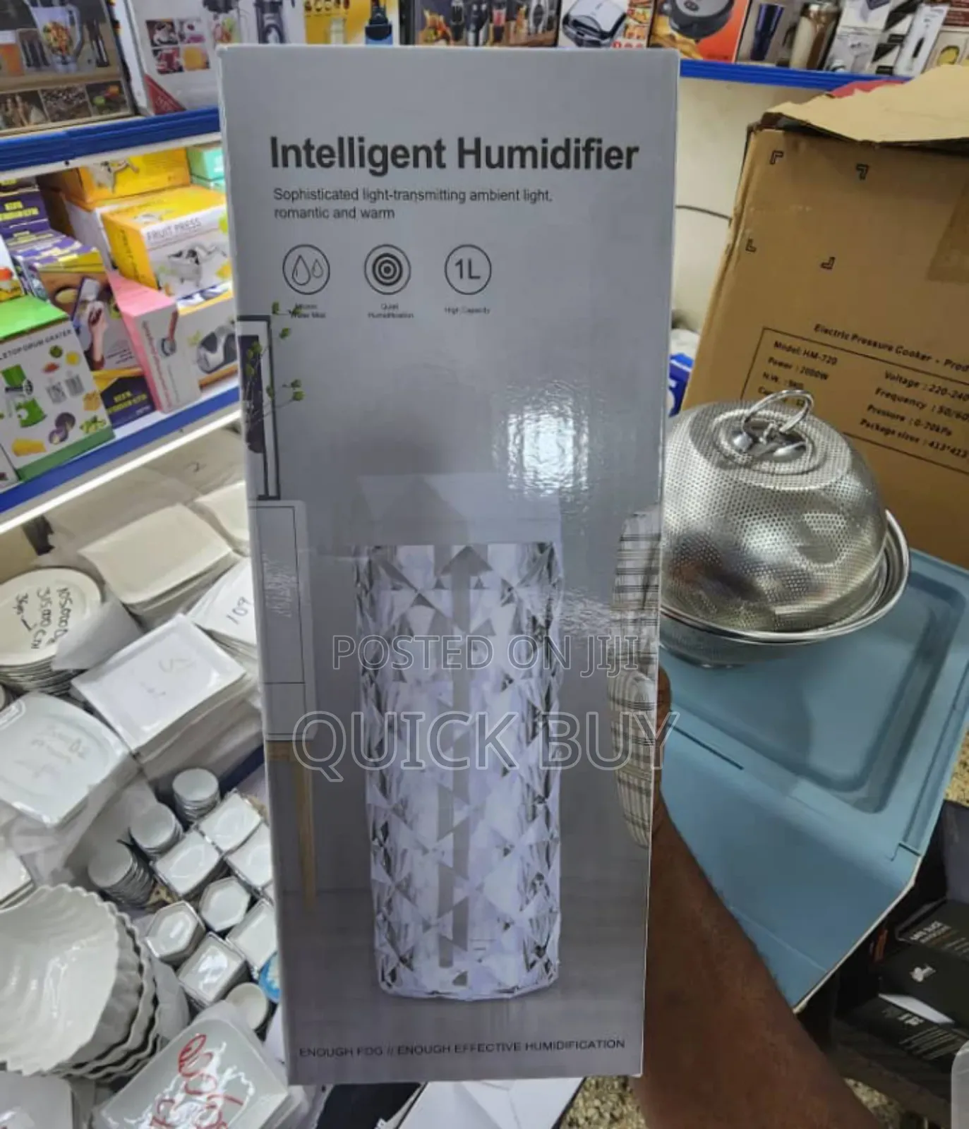 Premium Intelligent Humidifier With Creative Atmospherelight