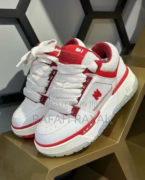 Original Amiri MA-1 Panalled Designer Low Top Sneaker