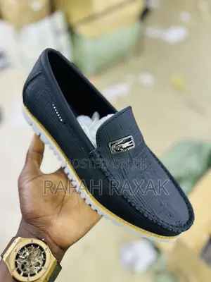 Original Lacoste Casual Premium Leather Flat Sole Moccasins