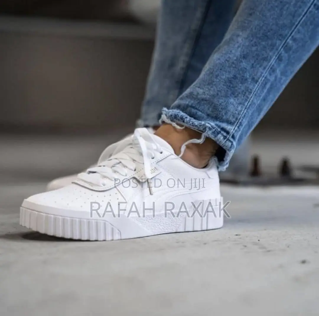 Original Unisex White Puma Cali Casual Sneakers