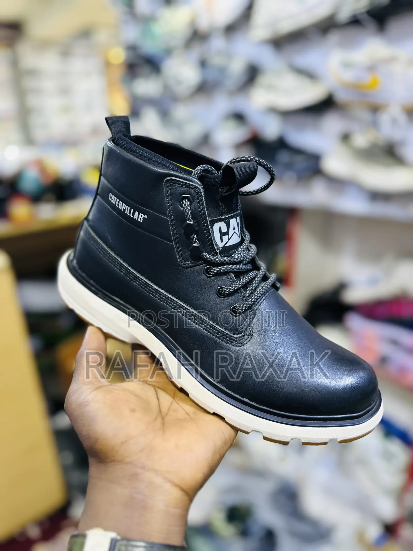 Original CATERPILLAR Casual Premium Leather Boots