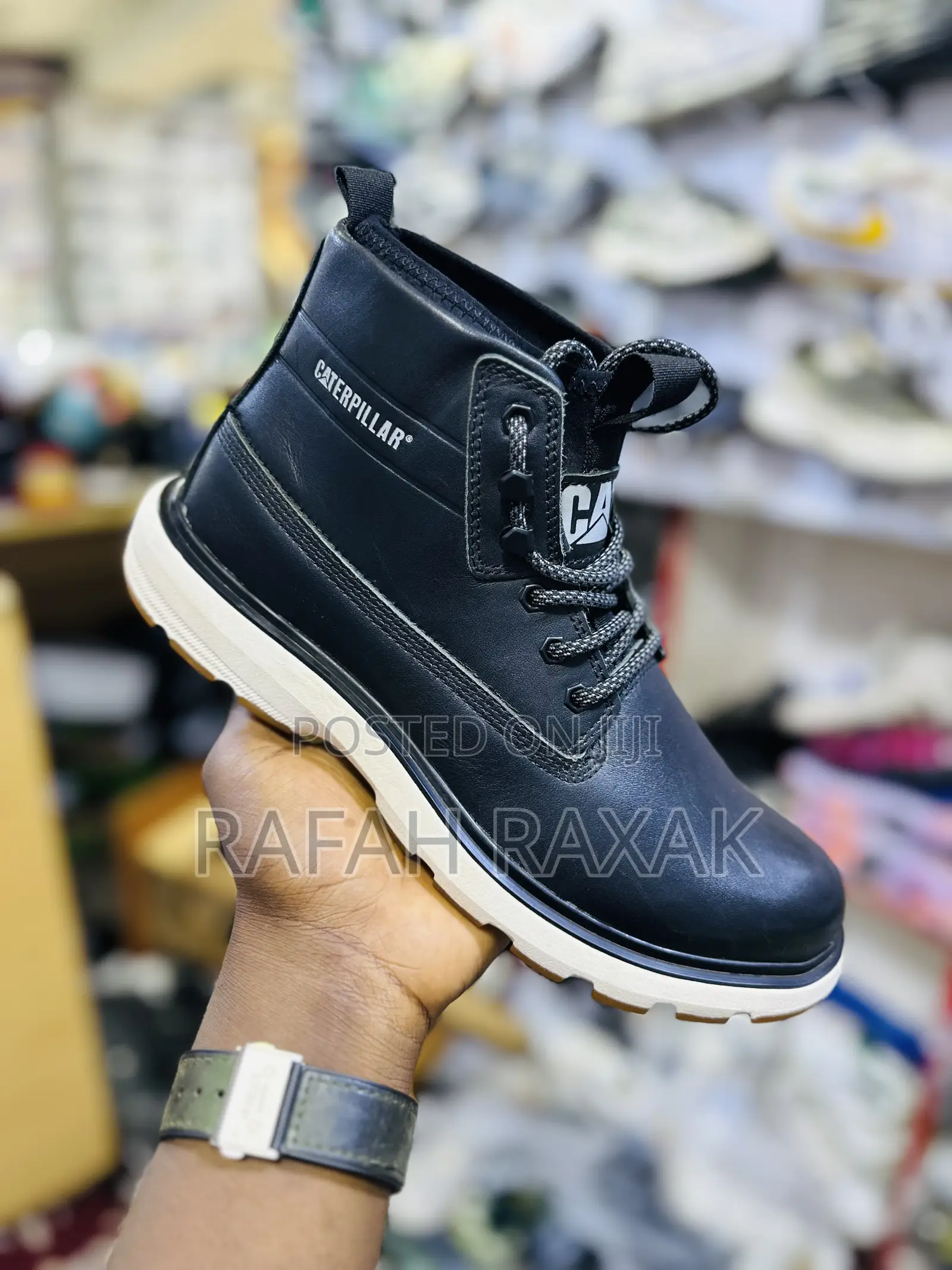 Original CATERPILLAR Casual Premium Leather Boots