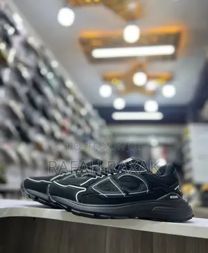 Original Black Christian Dior B30 Casual Low Top Sneakers