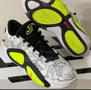 Original Green/White Air Jordan Tatum 2 Basketball Sneakers