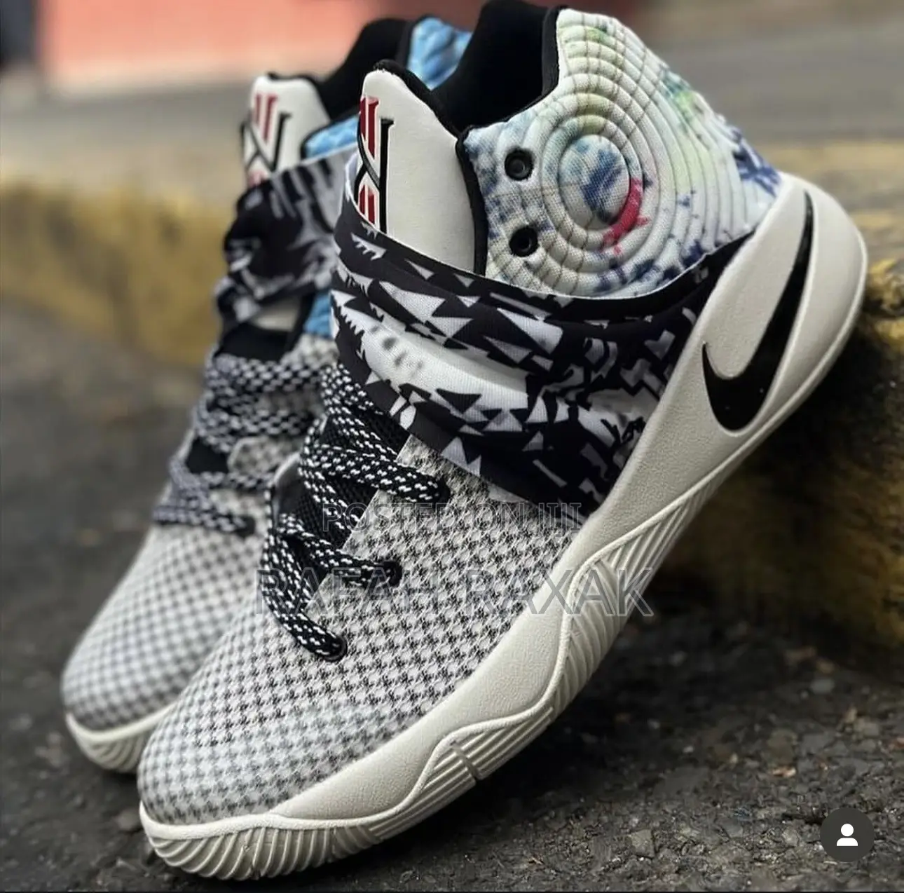 Original Nike Kyrie 2 Effect Multi-Color Basketball Sneakers