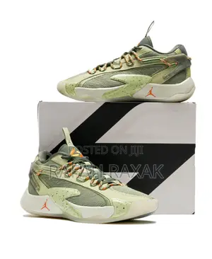 Men’S Air Jordan Luka 2 Olive Green Basketball Sneakers