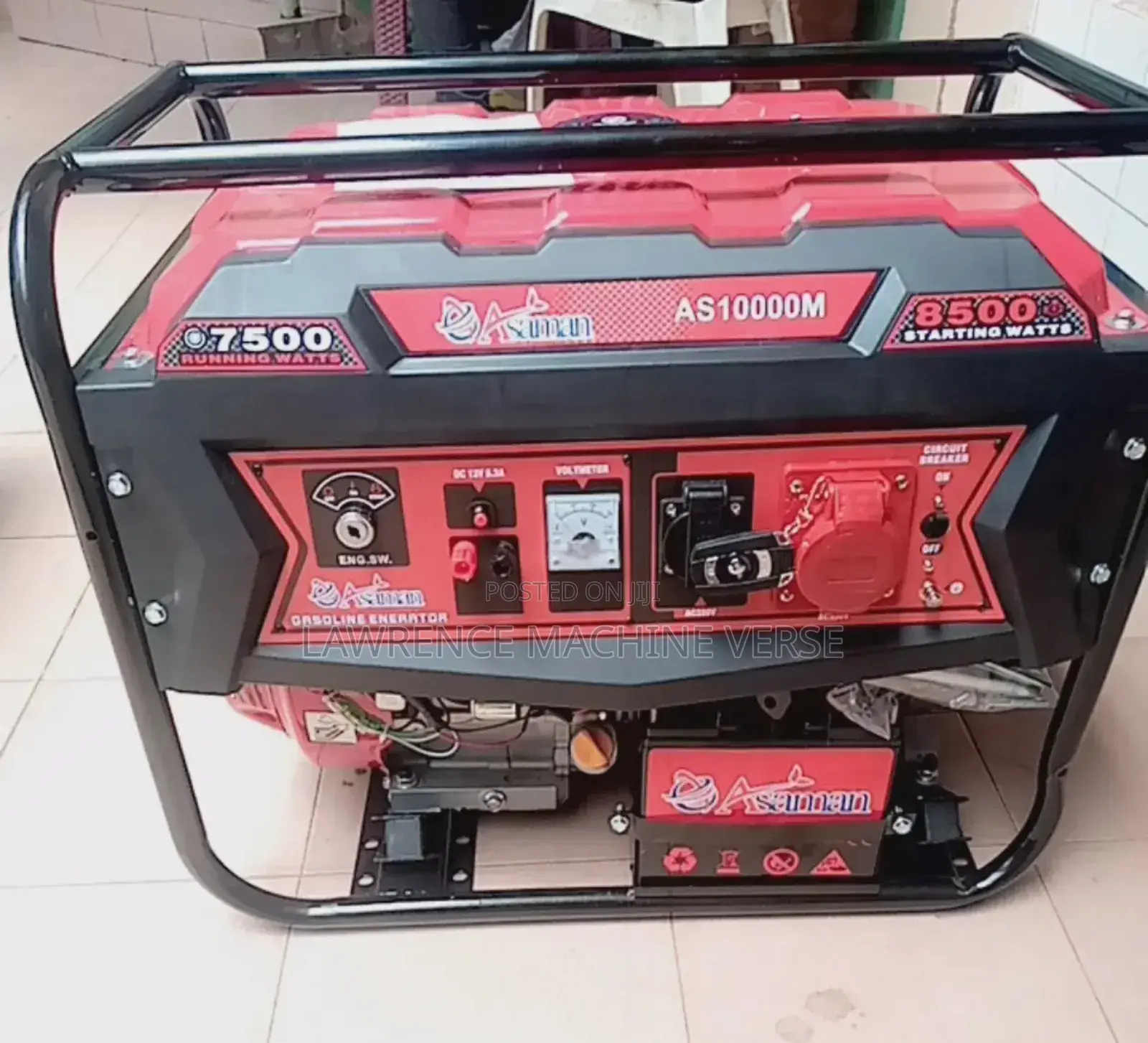 Gasoline Generator 8500 W With Remote
