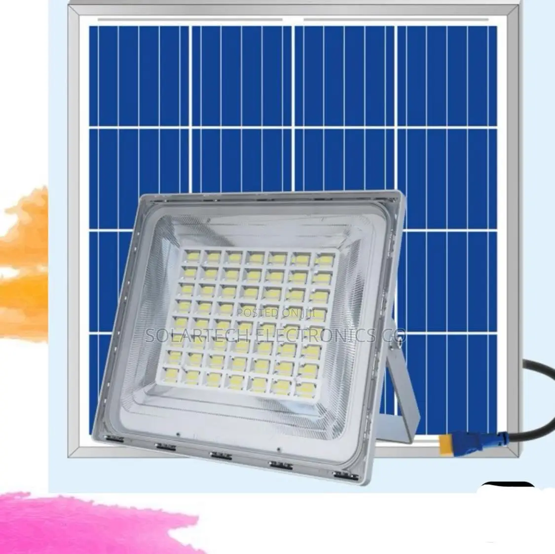 600W Wawa Blue Carbon Flood Light Bu