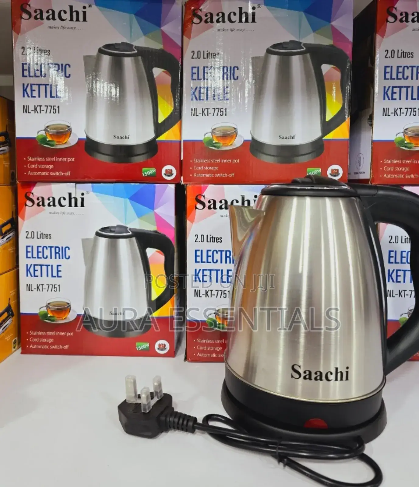 Saachi Electric Kettle Percolator 2L