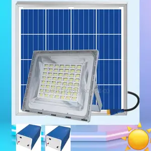 6.0 Blue Carbon Wawa Flood Lights / 120W Panel.