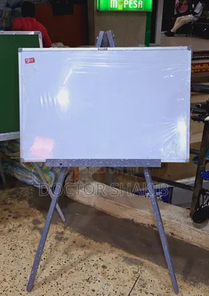 Standard 120cm by 90cm Whiteboard With Stand